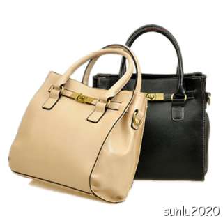   Ladies Womens Pu Leather Bags Shoulder Handbag Satchel 0551  