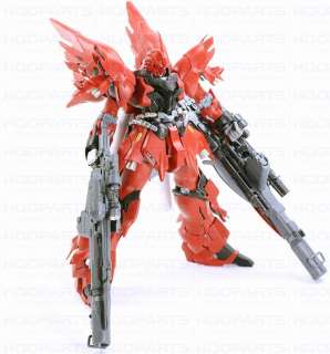 100 MSN 06S Sinanju Set Gundam Gunpla Metal Detail up  