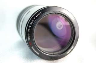 MINOLTA AF 70 210 mm 14 Beercan Macro lens 4 Sony Apha  45 day 