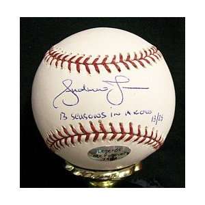  Andruw Jones Autographed Baseball LE 18/25   Autographed 