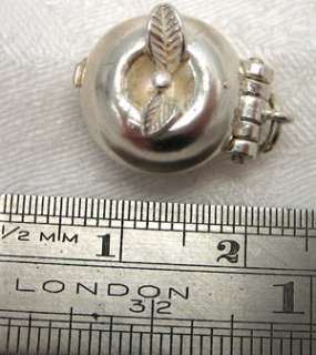 British Welded Bliss Sterling 925 Silver Charm, Apple Opens Fig Leaf 