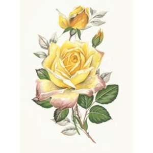  MY 47894   Meyda Tiffany Yellow Rose