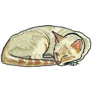 Naping Flame Point Siamese Cat Oriental Iron on Patch  