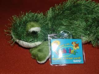 New Full Size Webkinz Green Gecko plush Sealed Code toy  