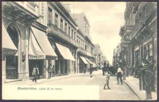   , Calle 25 De Mayo, Panoramic View 1900. Unused. L@@K. See Scan