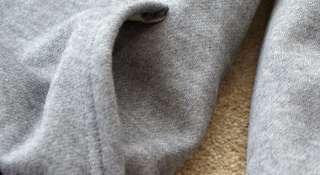 Grey Women Ladies Deer Long Hoodie Coat Sweatshirt Japan 1028  