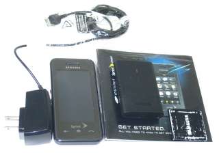 SAMSUNG INSTINCT SPH M800B SPRINT PDA SMART PHONE  