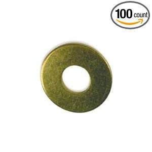 4X9/32 Outer Diameter Brass Flat Washer (100 count)  