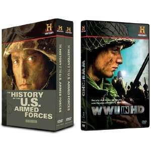  WWII in HD & Armed Forces DVD Set Electronics