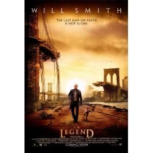  I Am Legend Movie Poster (11 x 17 Inches   28cm x 44cm 