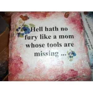   Hell hath no fury like a mom whose tools are missing 