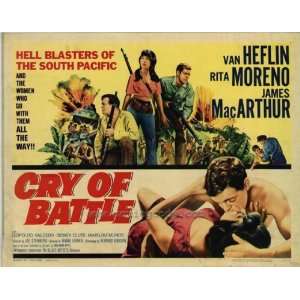  Cry of Battle Movie Poster (11 x 14 Inches   28cm x 36cm 