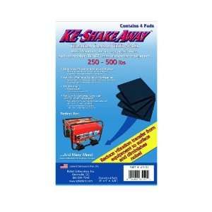   Inch by 4 Inch by 3/8 Inch Shake Away Utility Pad for 250 to 500 Pound