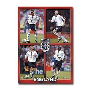  england Attackers Poster