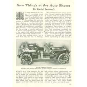  1907 New Cars At The Auto Show Limousine Runabout 