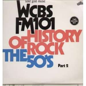  History of Rock 50s 2 2xLP WCBS FM Music