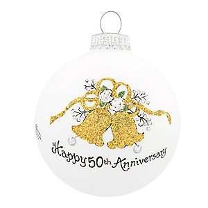  50th Anniversary Glass Ornament