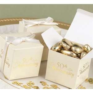  50th Anniversary Favor Boxes