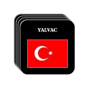  Turkey   YALVAC Set of 4 Mini Mousepad Coasters 