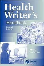 Health Writers Handbook, (0813812534), Barbara Gastel, Textbooks 