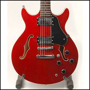 Silvertone Semi Hollowbody Electric Guitar SSLA 30/TR Tranparent Red 