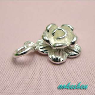 1pc 925 Sterling Silver Necklace Bracelet earring charm beads pendant 