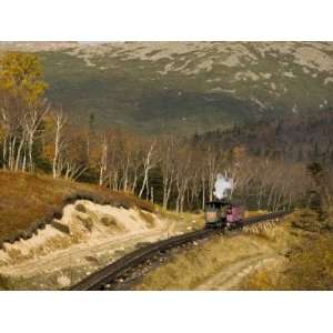  The Cog Railroad on Mt. Washington in Twin Mountain, New 