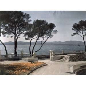  Coast of the Mediterranean Sea at St. Raphael Photographic 