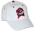 VT Virginia Tech Hokies White Neo Stretch Fitted Hat, Medium Large Fit 