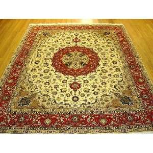    6x8 Hand Knotted Tabriz Persian Rug   85x69