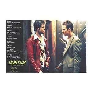  Fight Club Movie Poster, 36 x 24 (1999)