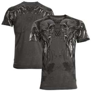 Xtreme Couture Charcoal Rambo Premium T shirt