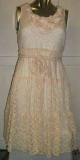 Yumi Womans Marlana Lace Tiered Mini Dress (All Sizes)  
