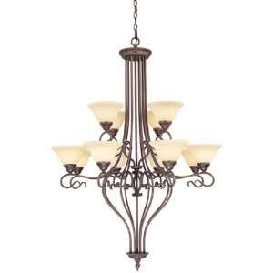  Livex 6138 58 Coronado Chandelier Imperial Bronze