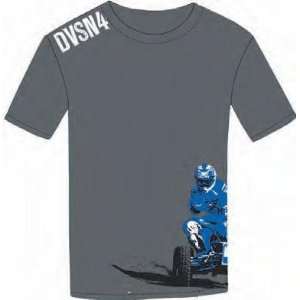   Division 4 Blue T Shirt , Color Charcoal, Size Sm 6150 1 Automotive