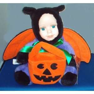  Plush Pumpkin Doll with Porcelain Face Toys & Games