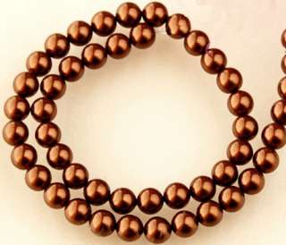 12mm Tahitian Chocolate Shell pearl beads 15 (SH01)c  