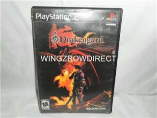 Drakengard (Sony PlayStatio​n 2, 2004) Boxed & Tested PS2 Game 