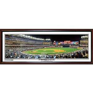   World Series Championship Panoramic In a Standard Cherry Frame Sports