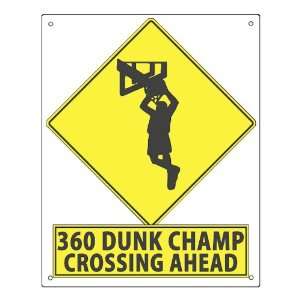  NBA Basketball Sport Sign Slam Dunk Champion street sign 