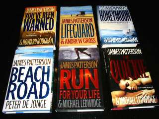 James Patterson RUN FOR YOUR LIFE, YOUVE BEEN WARNED, THE QUICKIE 