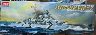 German BattleShip Bismarck 1/350 Academy 1453  