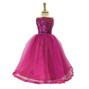   ) Sequin Princess Ballgown Party Dress/Fancy Dress Costume 5 6 Years