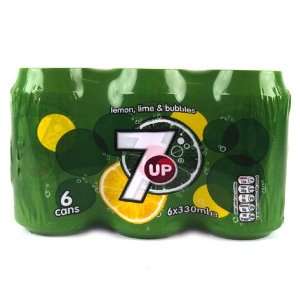 7up Regular 6 x 330ml 1980g  Grocery & Gourmet Food