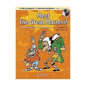   Great Masters (Alto Sax , Bari Sax) Book and CD Musical Instruments