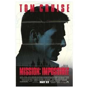  Mission Impossible Original Movie Poster, 27 x 40 (1996 