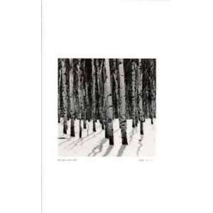    Untitled (birch trees) by Morry Katz, 12x20