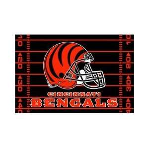   Bengals NFL Team Tufted Rug by Northwest (39x59)