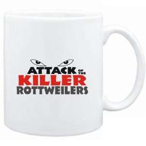 Mug White  ATTACK OF THE KILLER Rottweilers  Dogs  