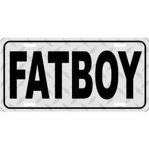   LP   1157 Fat Boy Motorcycle License Plate   X350